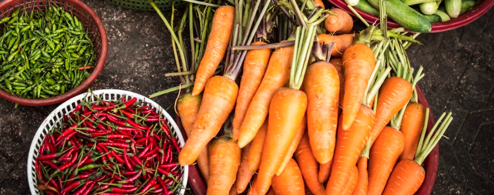 Fresh farm produce